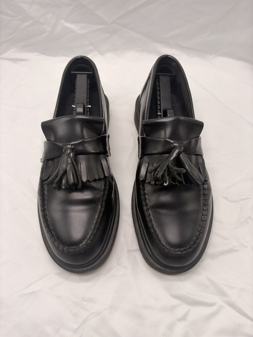Doc Martin Adrian Platform Tassel Loafer Size 9 Men’s Black Leather Slip On